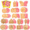16Pcs Eid Mubarak Cookie Molds Assorted Colors Food-Grade PP Material 1