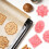 16Pcs Eid Mubarak Cookie Molds Assorted Colors Food-Grade PP Material 10