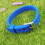 solid color silicone wristband for kids blue simple rubber bracelet 5