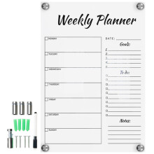 Whiteboard Calendar For Wall Weekly Whiteboard Planner Erasable Memo Board