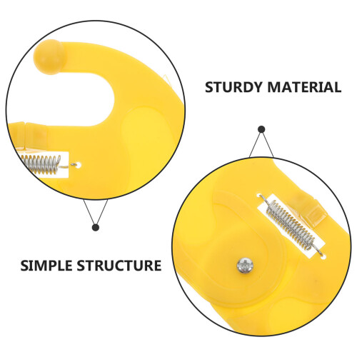 2pcs portable plastic calf weaning nose ring for cattle 2