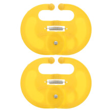 2pcs portable plastic calf weaning nose ring for cattle