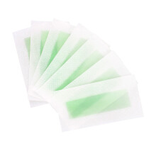 24pcs disposable facial wax paper for women lip hair removal