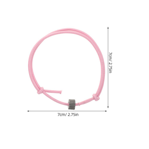 2pcs tungsten carbide bead bracelet window escape tool 1