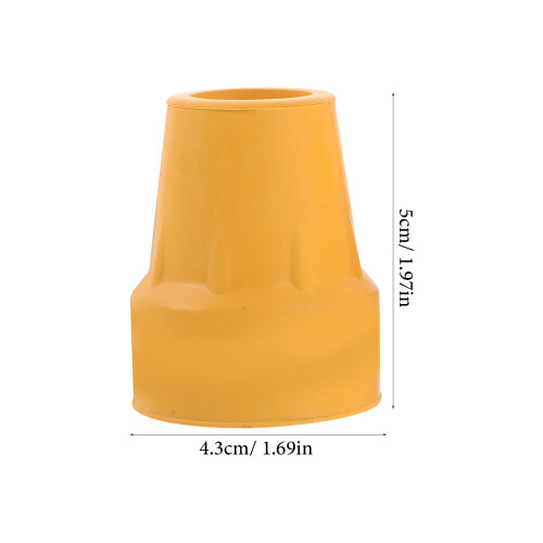 4pcs trekking pole tips nonskid cane foot protectors walking pole tips 1