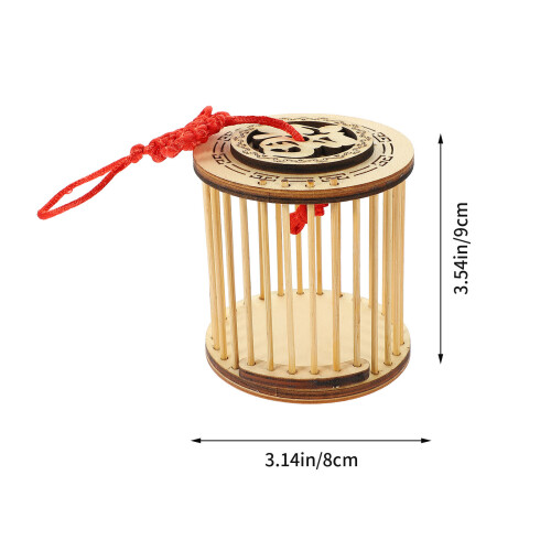 Bamboo Cage Portable Cricket Carrying Case 1