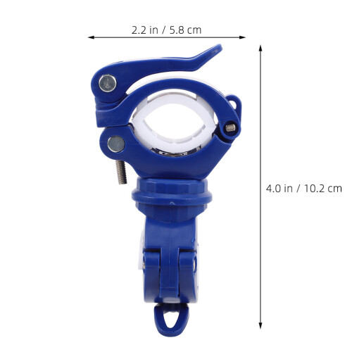 universal handlebar mount for bicycle motorcycle flashlight clamp 1