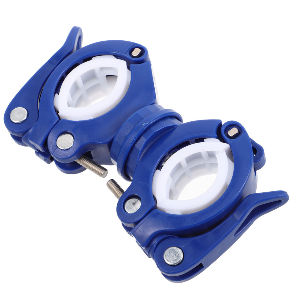 universal handlebar mount for bicycle motorcycle flashlight clamp