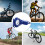 universal handlebar mount for bicycle motorcycle flashlight clamp 7
