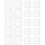 20Pcs Practical Bathroom Sink Drain Stickers with Strong Adhesion 4