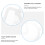 20Pcs Practical Bathroom Sink Drain Stickers with Strong Adhesion 6
