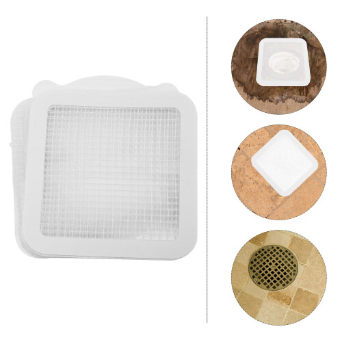 20Pcs Practical Bathroom Sink Drain Stickers with Strong Adhesion 1