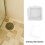 20Pcs Practical Bathroom Sink Drain Stickers with Strong Adhesion 10