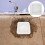 20Pcs Practical Bathroom Sink Drain Stickers with Strong Adhesion 3