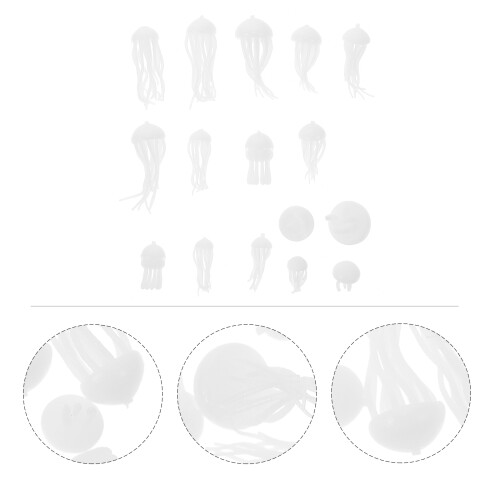1 box micro landscape resin mold fillers 3d printing diy epoxy models 2