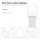 12pcs silicone baby pacifier clips with adapter rings accessories 9