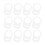 12pcs silicone baby pacifier clips with adapter rings accessories 4