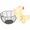 Practical Multi-Color Ceramic Steel Wire Egg Storage Basket 7
