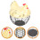Practical Multi-Color Ceramic Steel Wire Egg Storage Basket 4