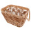 Rattan Flower Basket Handmade Wicker Planter With Handle Brown 10
