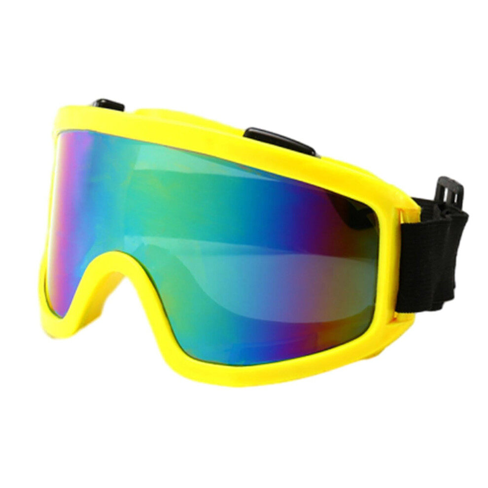 Ski Goggles Outdoor Sports Glasses Adults Sun Protection Snow Goggles Yellow Frame Snowboarding Cycling Motorcycle-image-OPC-PKRWSN7-NEW