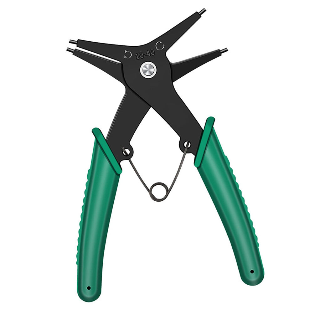 Snap Ring Pliers 2-In-1 High Carbon Steel Circlip Pliers Spring-Loaded Retaining Ring Remover For Hoses 9084446114614