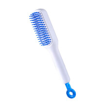 Retractable Dog And Cats Hair Brush For Small Pets Gentle Grooming Tool Home Use White