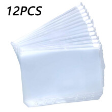 Transparente PVC-Tasche für lose Blätter,