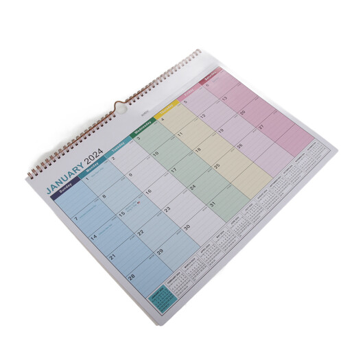 Englischer Wandkalender Einfacher Wandkalender 1