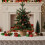 Living And Home 2FT/60.5CM Mini Christmas Tree with Lights 2