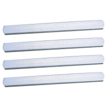 4 beschichtete stahlplatten für und beinschienen