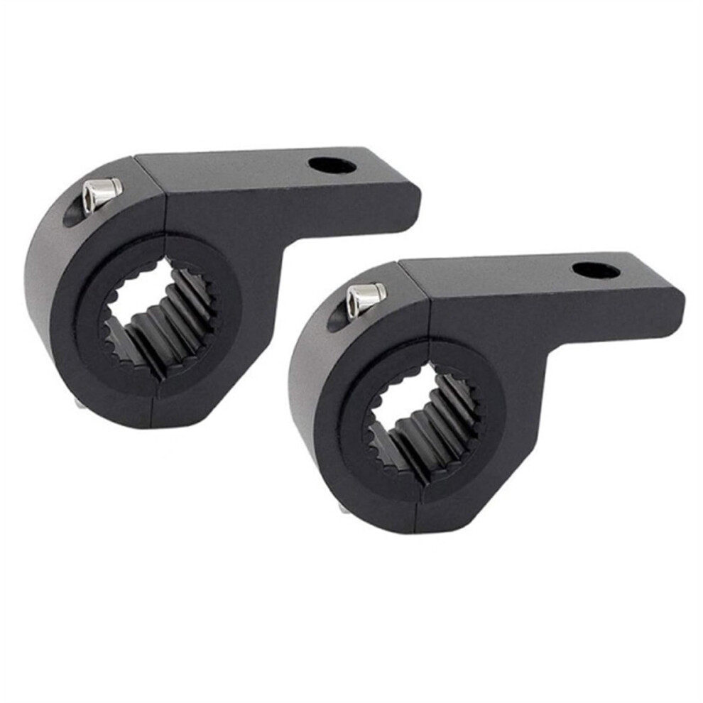Motorcycle Mounting Bracket Horizontal Bull Bar Universal Clamp 25-32Mm For Fog Lights And Auxiliary Lights 1/2/4 Pieces 9354506958664