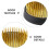 2Pcs Gardening Flower Needle Base Copper Material Durable Golden 8