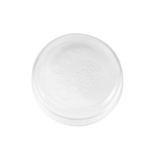 transparenter acrylfutternapf mit gravur für garnelen 1