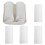 lint roller set for pet hair removal reusable double sided 9
