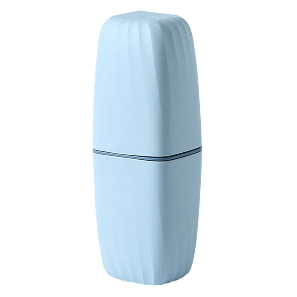(Sky Bue) Easy To Clean Toothbrush Container For Everyday Hygiene Durable PP-image-OPC-PKRX2JS-NEW