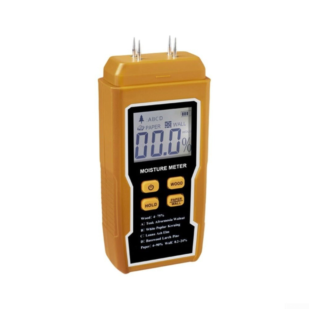 Digital Moisture Tester Handheld Lcd Display Wood Moisture Tester And Soil Moisture Meter Durable For Homeowners 9393856005796