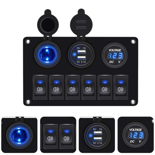 creative switch panel durable circuit breaker for pretty switch 1