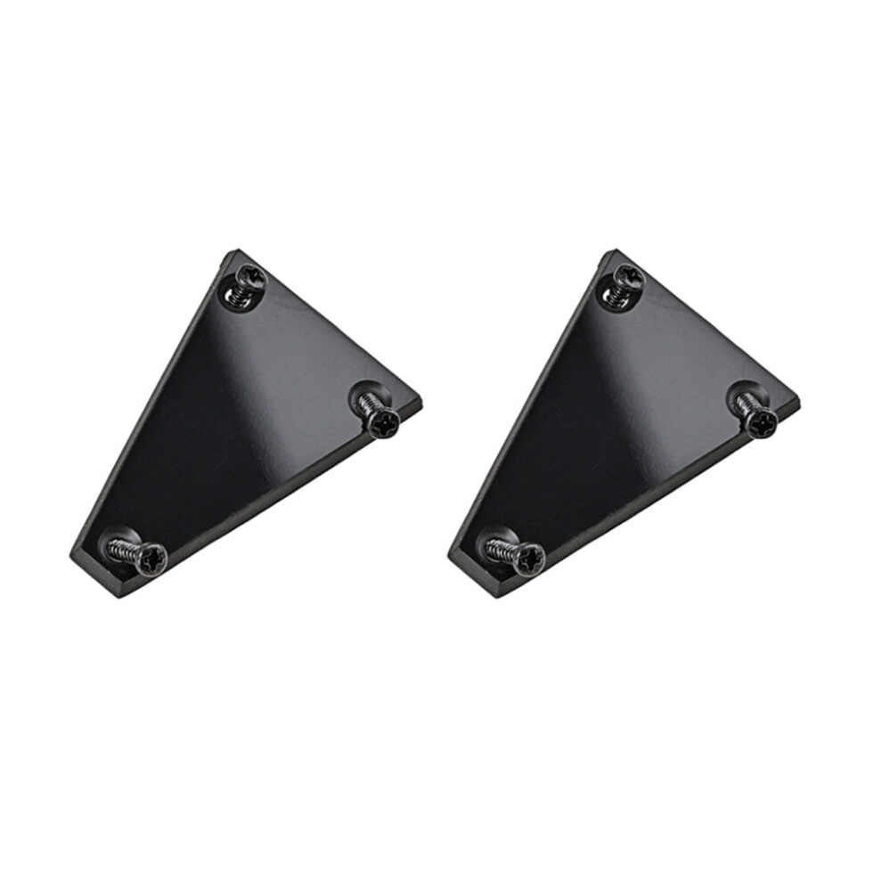 2Pcs Cover Black Plastic Plate Guitars Parts Accessories Music Lover-image-OPC-PKRX627-NEW