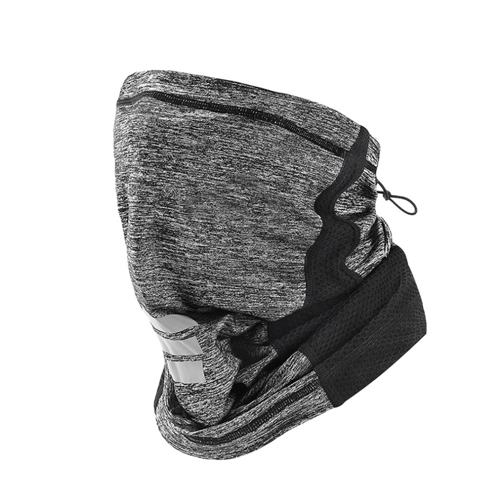 Sun Block Cycling Mask Ice Silk Breathable Face Cloth Grey 3302621450163
