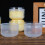 12pcs caramel pudding yogurt transparent 10