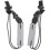 2pcs adjustable pant leg straps for cycling, bicycle ankle bands 1