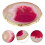 polished stone agate coaster for dining table insulation cup mat 4