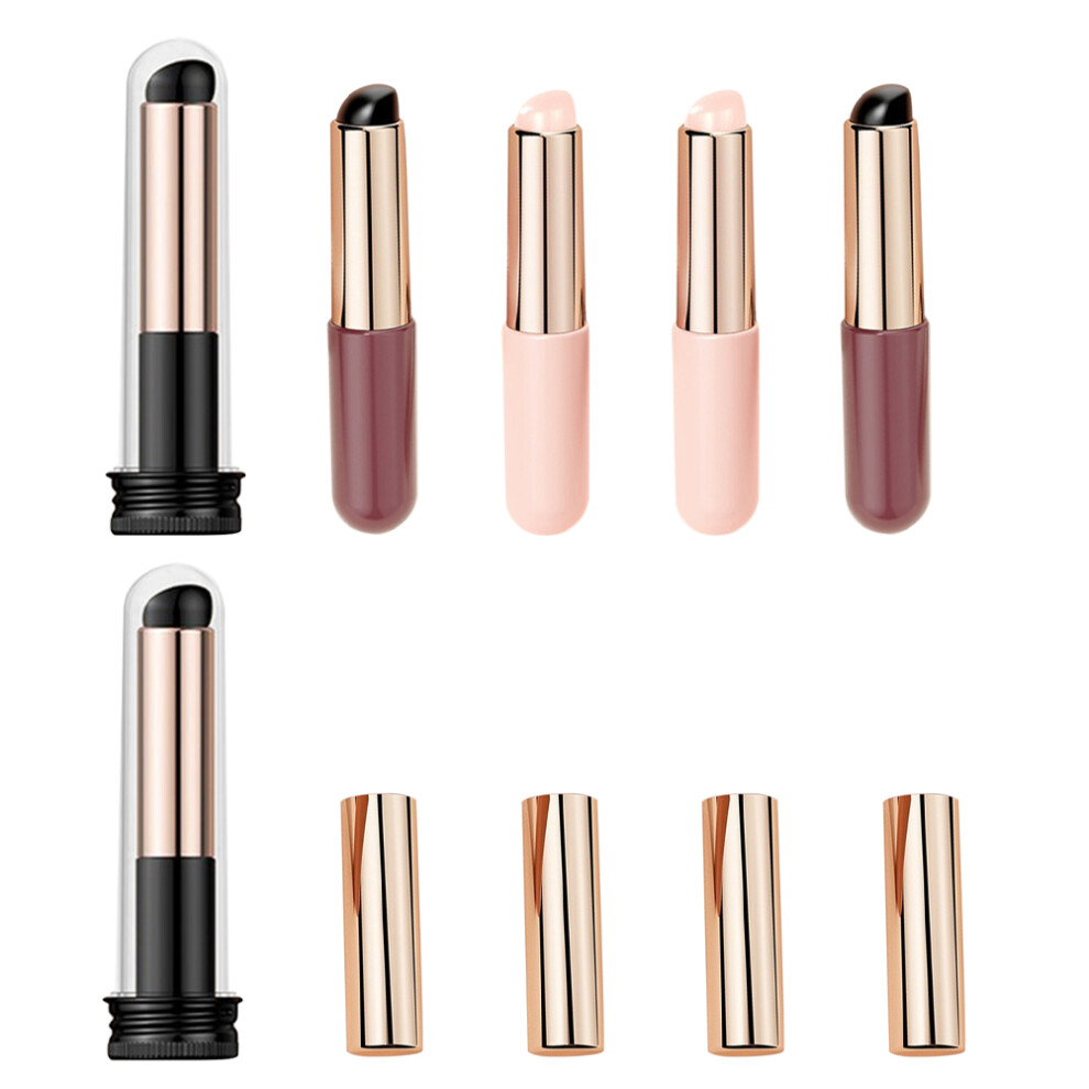 6 pcs silicone brushes for acrylic nail and lip application-image-OPC-PKRX8NZ-NEW