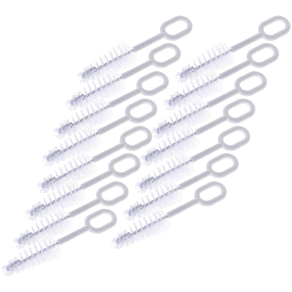 Iplusmile 15Pcs Household Baby Bottle Brushes With Handle For Cleaning Cups