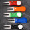 stainless steel grass repair tool with abs handle folding orange 4