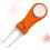 stainless steel grass repair tool with abs handle folding orange 9