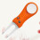 stainless steel grass repair tool with abs handle folding orange 6