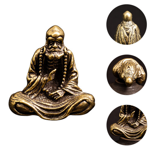 1Boeddha Ornaat Van Messing Gouden Rustgevende Decoratie 2