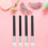 6 pcs round head brush for foundation and concealer application 2